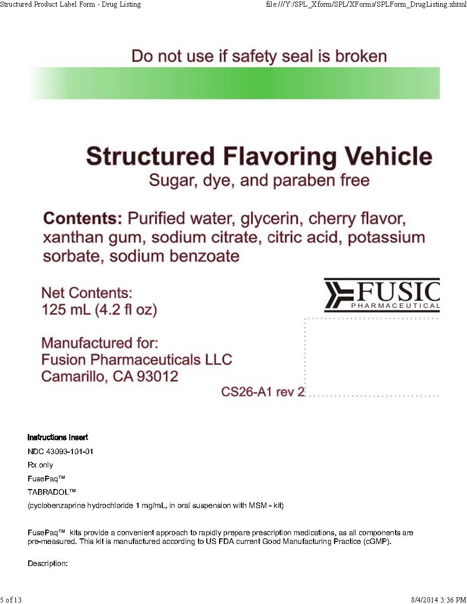 Structured Flavor vehicle label