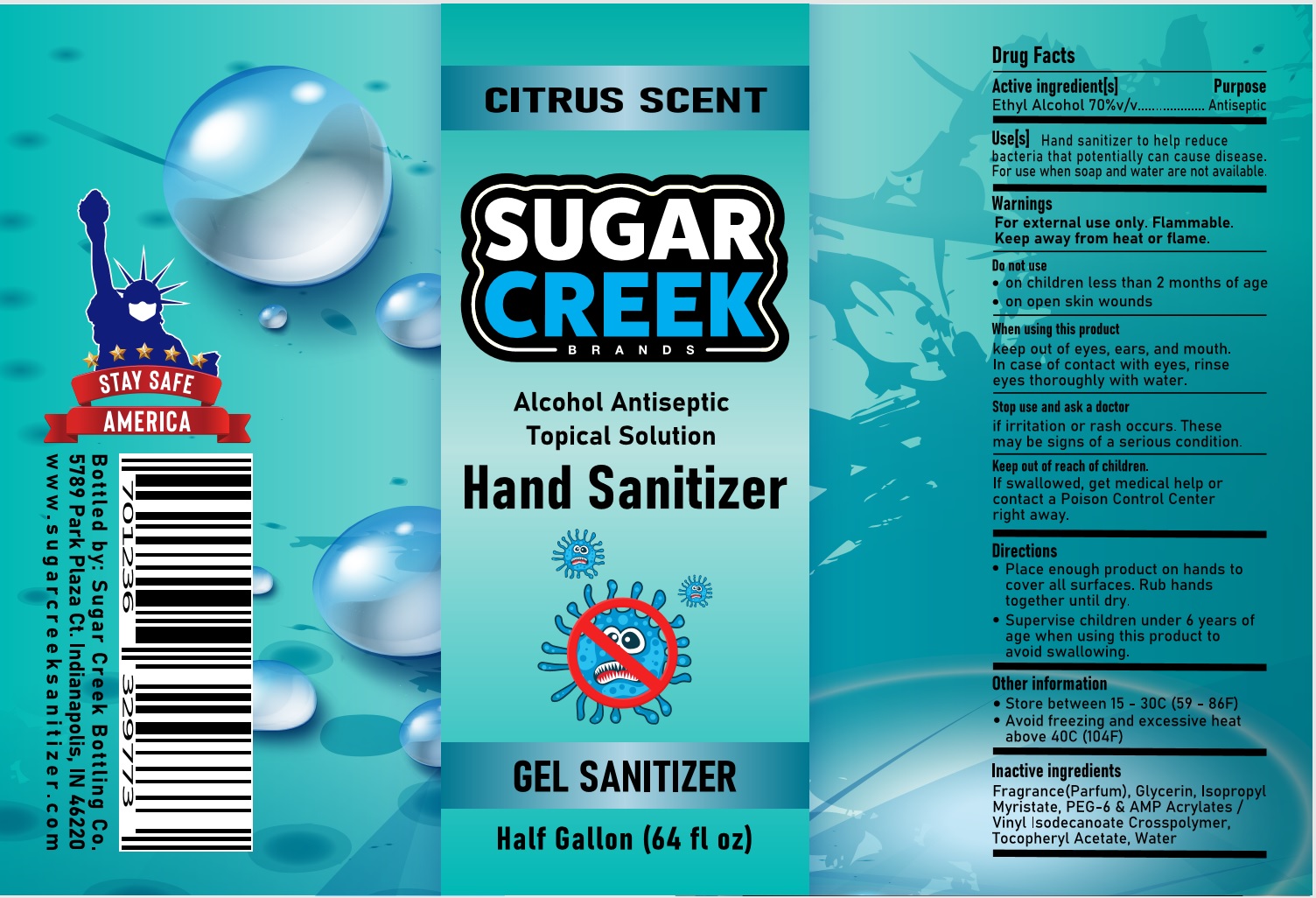 Gel Hand Sanitizer C 1892ml