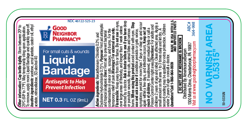 Liquid Bandage label