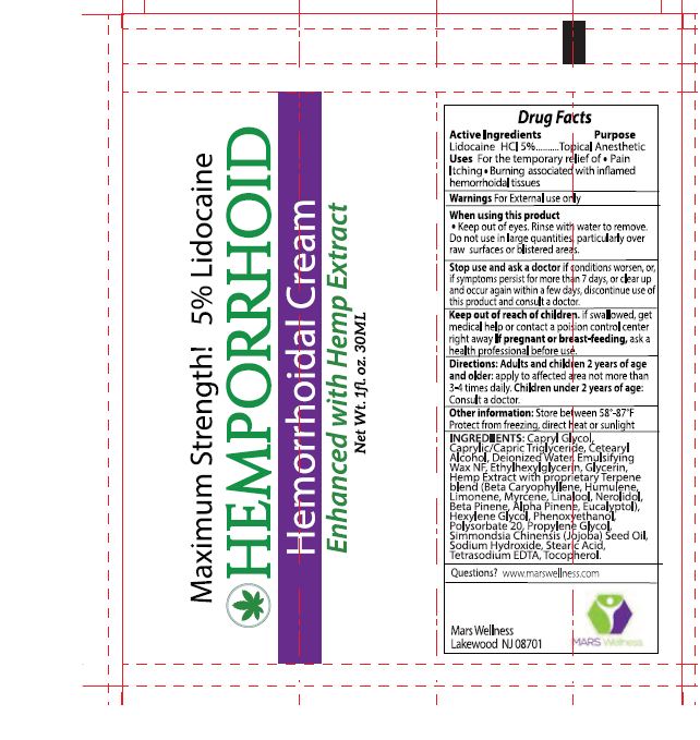 Hemporrhoid 1.0 oz. tube art
