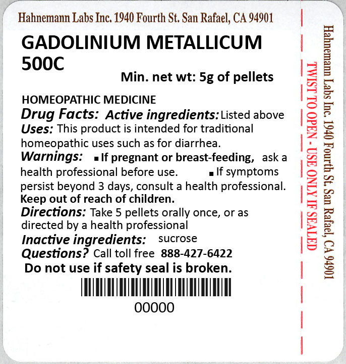 Gadolinium Metallicum 500C 5g