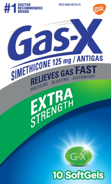 Gas-X Extra Strength Soft Gel 10 SoftGels