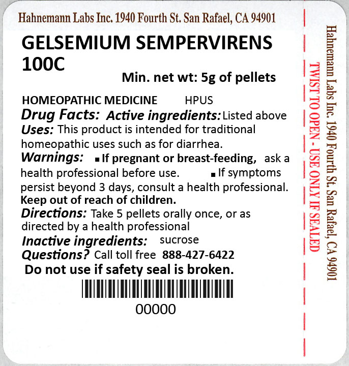 Gelsemium Sempervirens 100C 5g