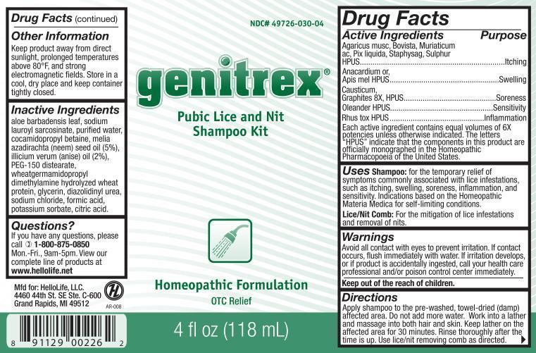 Genitrex Label