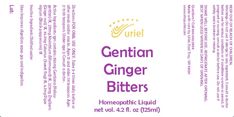 Gentian Ginger Bitters