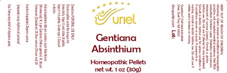 Gentiana Absinthium Pellets
