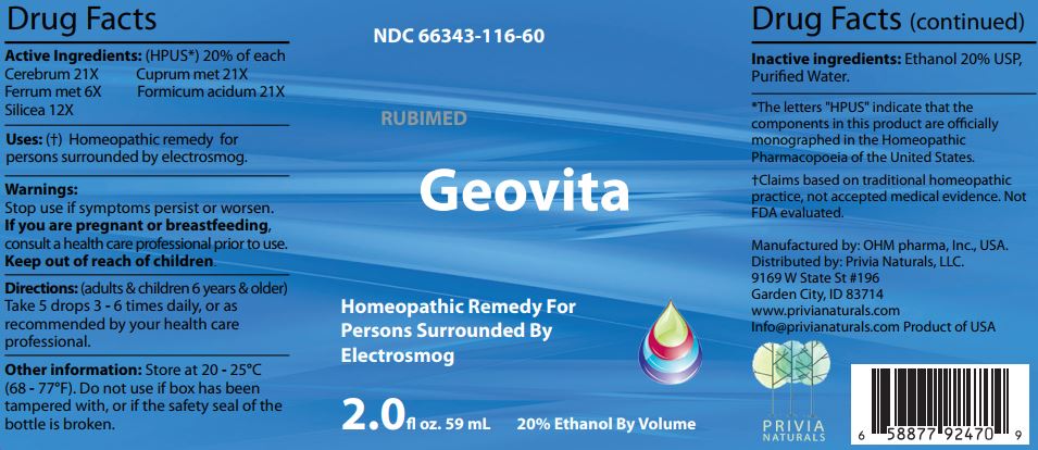 Geovita - Label