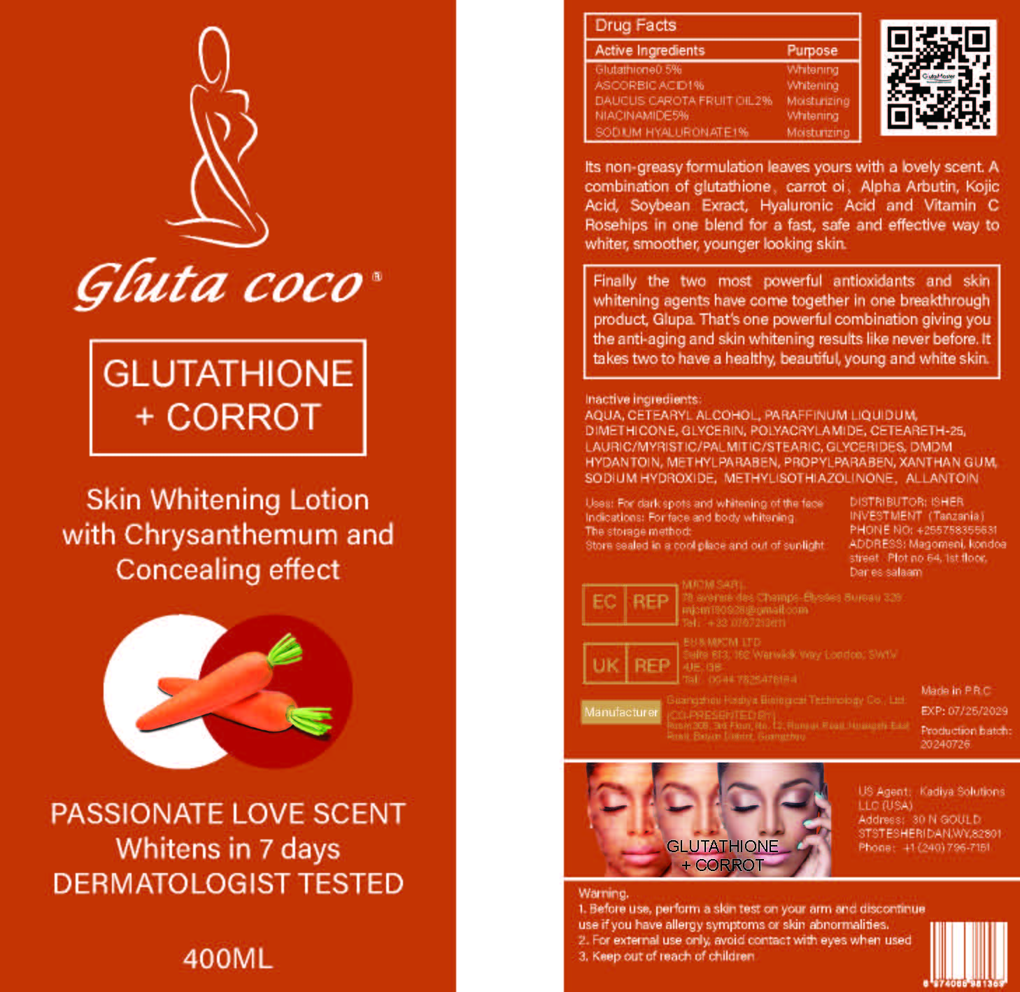 GlutathioneSkinWhiteningLotion