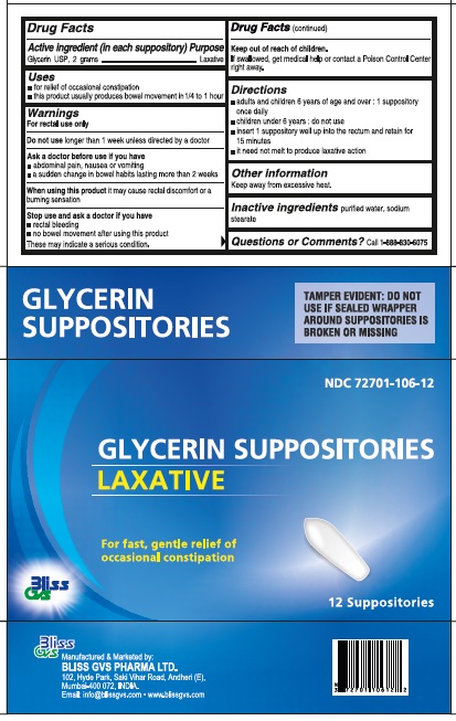 Glycerin Suppositories Adult