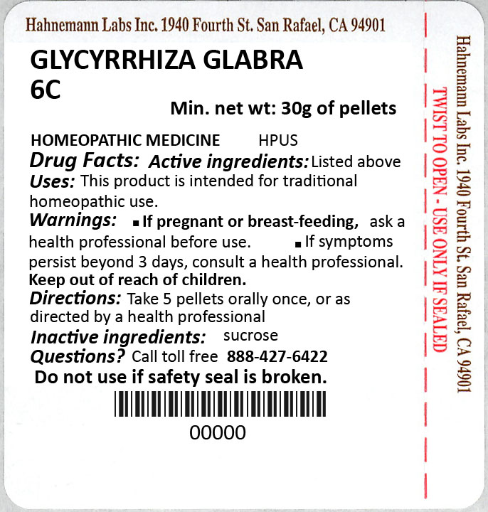 Glycyrrhiza Glabra 6C 30g