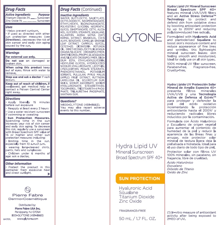 Glytone Mineral Sunscreen