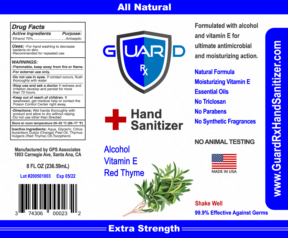 GuardRx Red Thyme Extra Strength 8oz 70