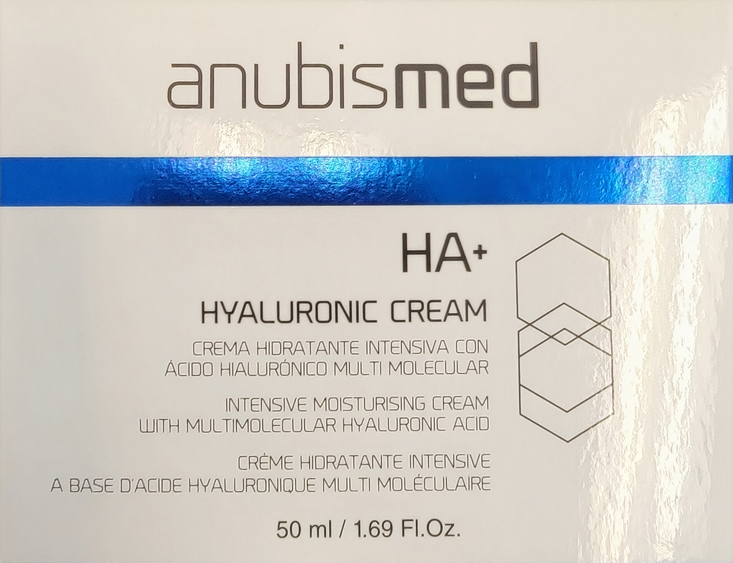 Hyaluronic cream display panel