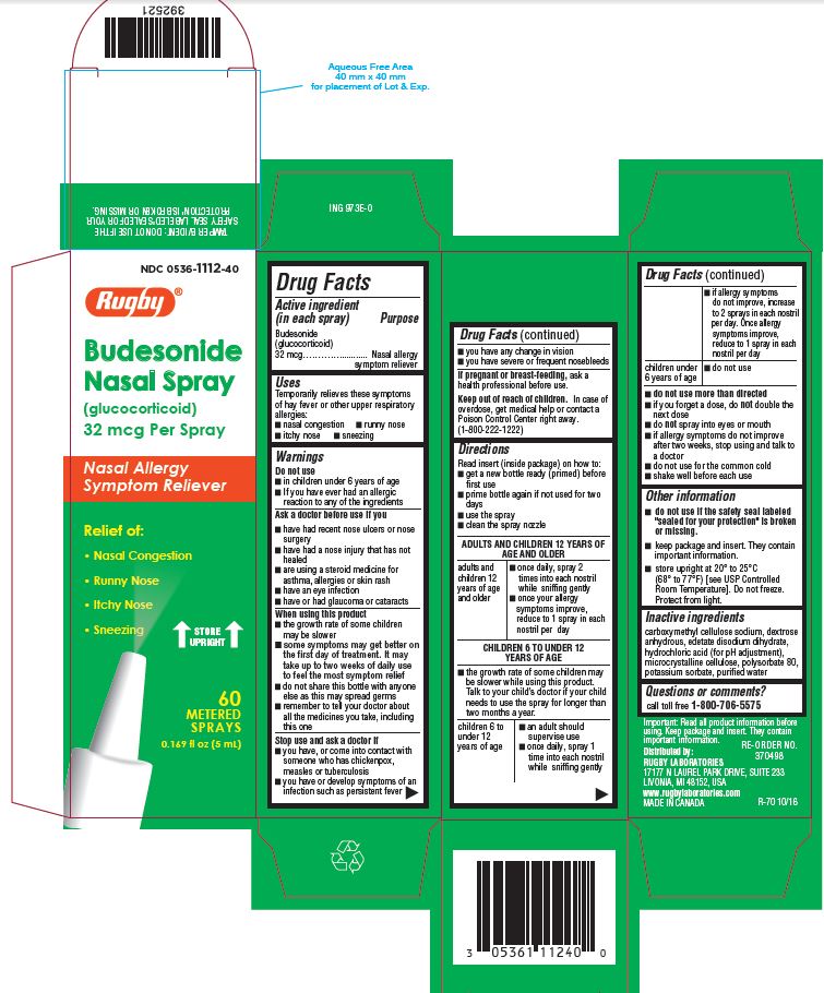 Case of 48-Budesonide 32 Mcg Spray 32Mcg 8.43 ml By Major Pharma/Rugby USA 