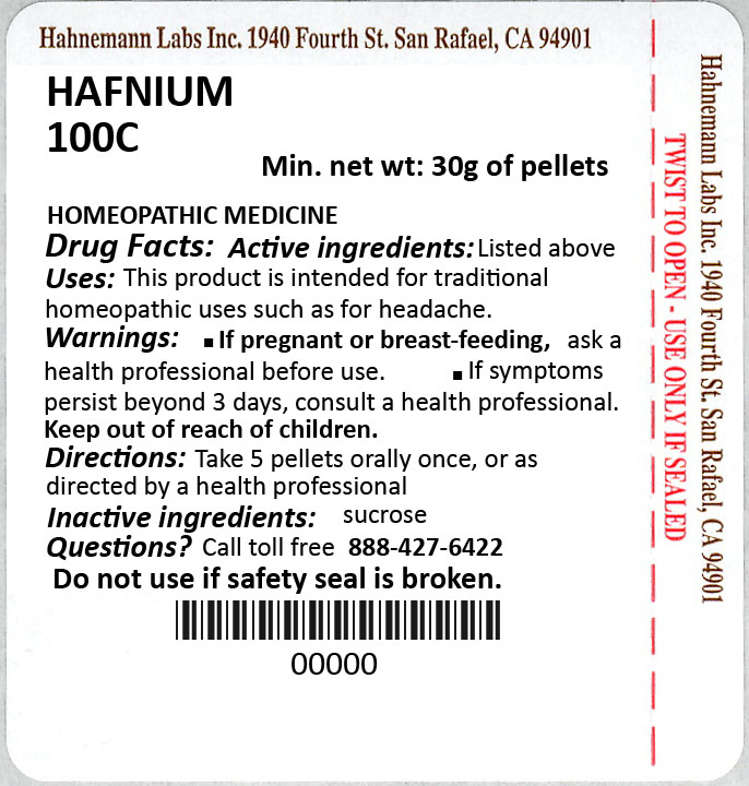 Hafnium 100C 30g