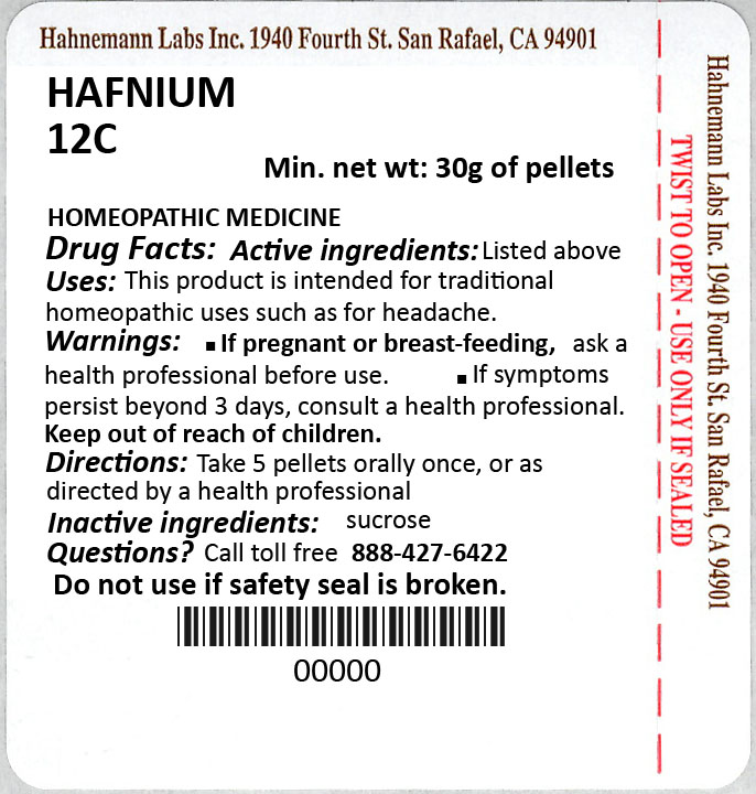 Hafnium 12C 30g