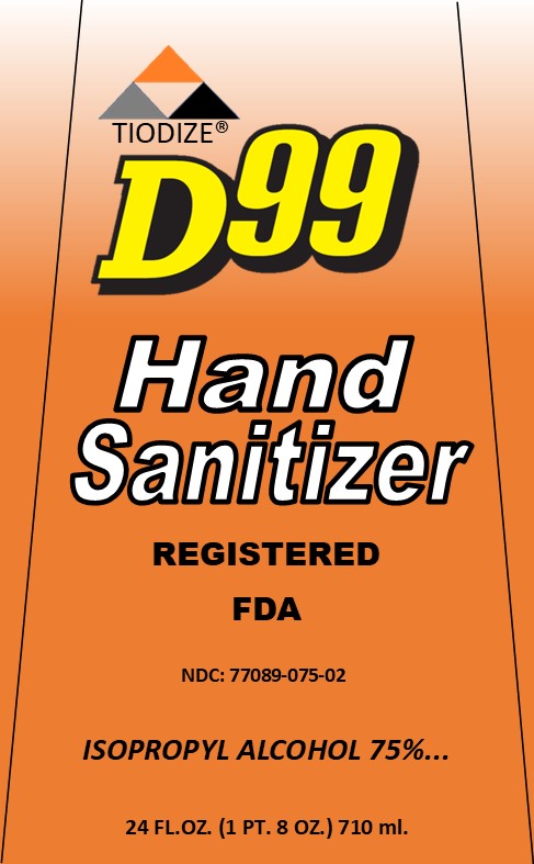 Hand Sanitizer 710mL 77089-075-02