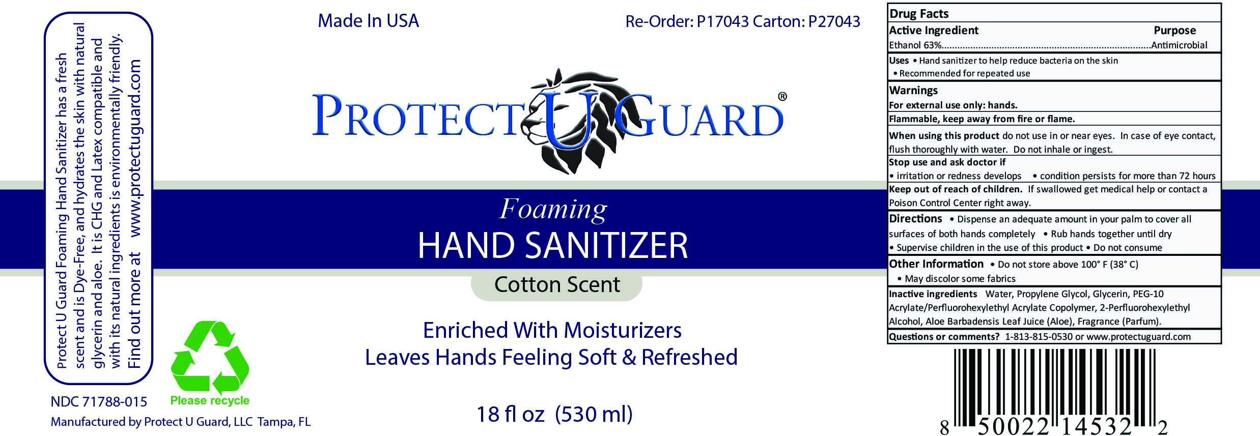 Hand Sanitizer Cotton 18