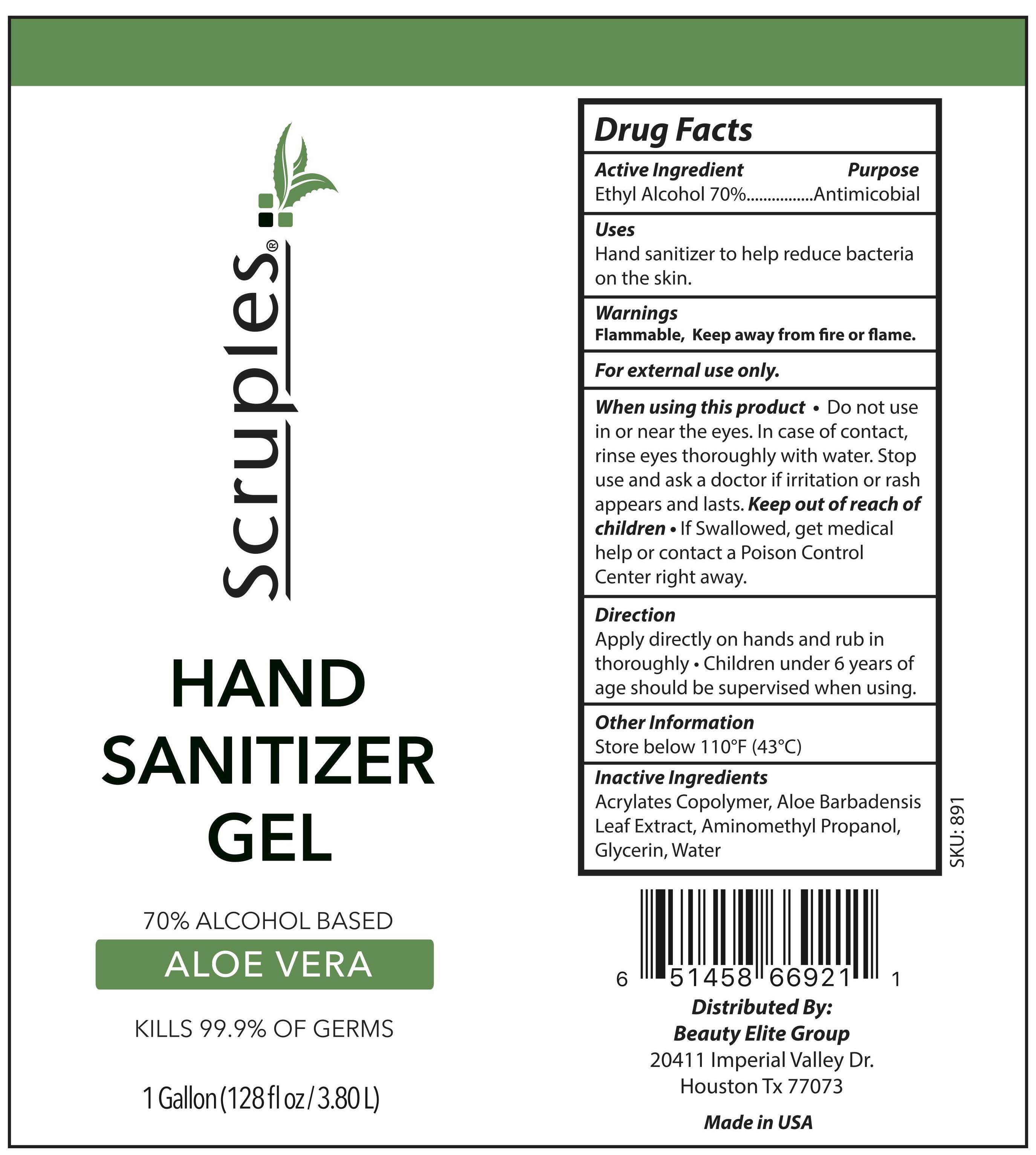 Hand Sanitizer Gel 128 fl oz