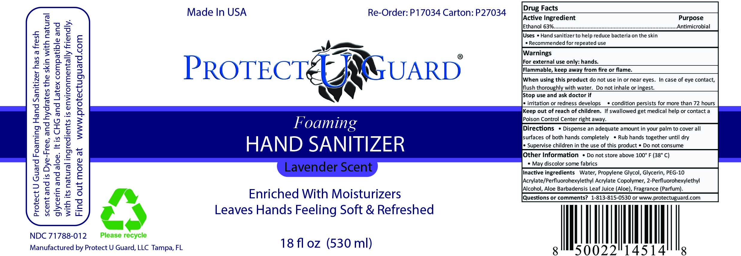 Hand Sanitizer Lavender 18