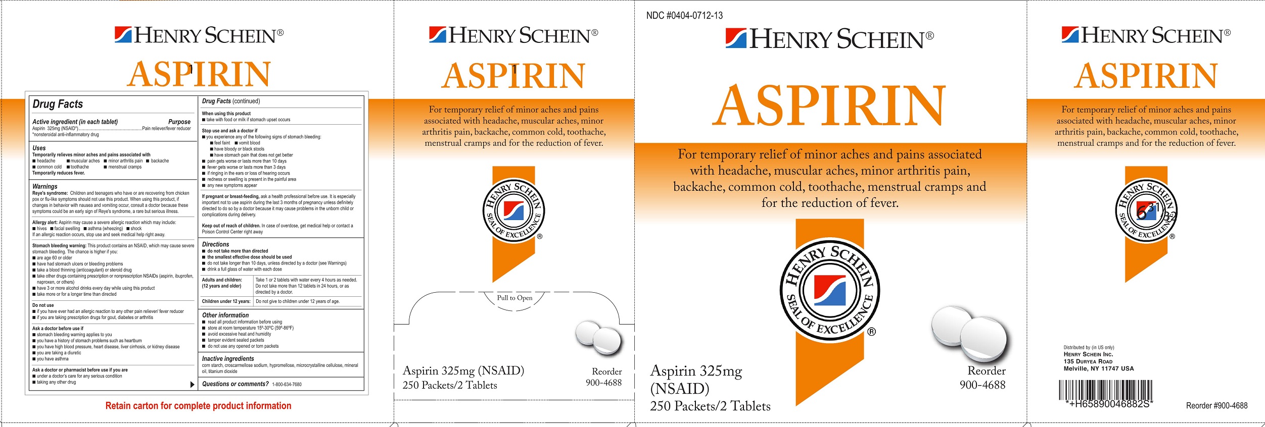 Henry Schein Aspirin