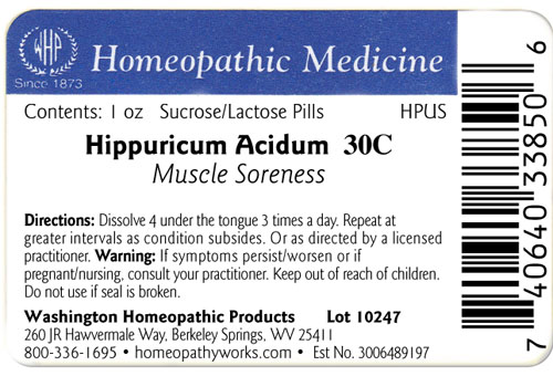 Hippuricum acidum