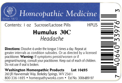 Humulus label example