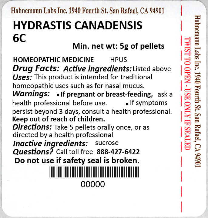 Hydrastis Canadensis 6C 5g