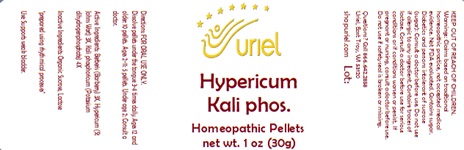 Hypericum Kali phos. Pellets