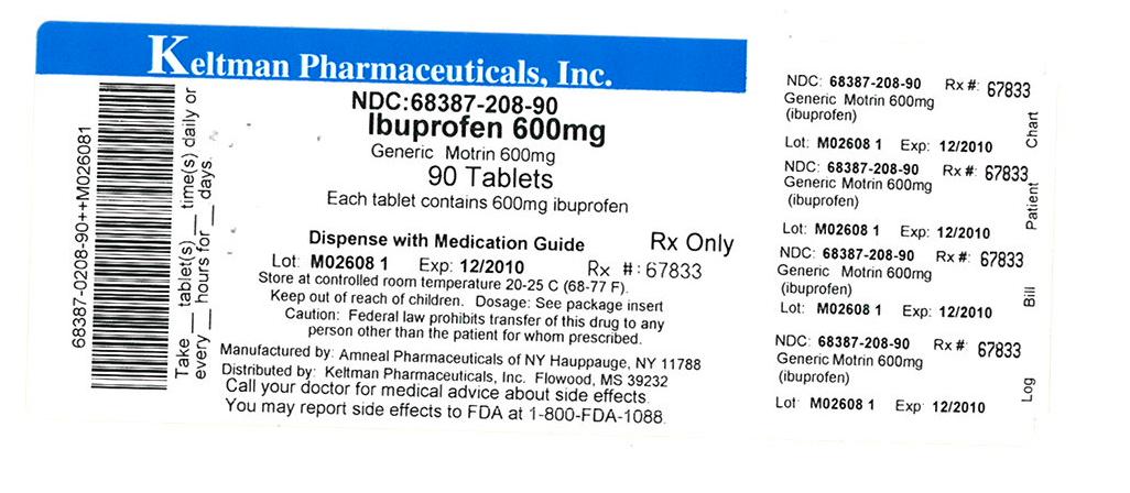 Label Image for 600mg