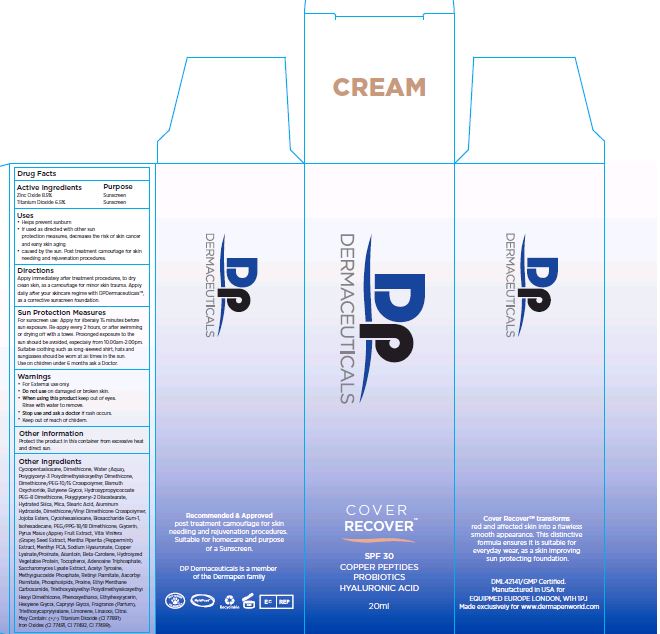 Cover Recover Spf 30 Cream | Zinc Oxide And Titanium Dioxide Cream Breastfeeding