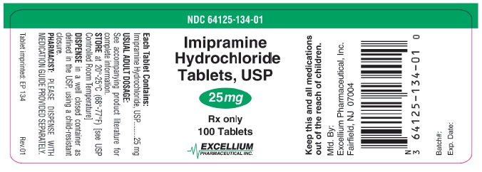Imipramine 25mg 100tab Label