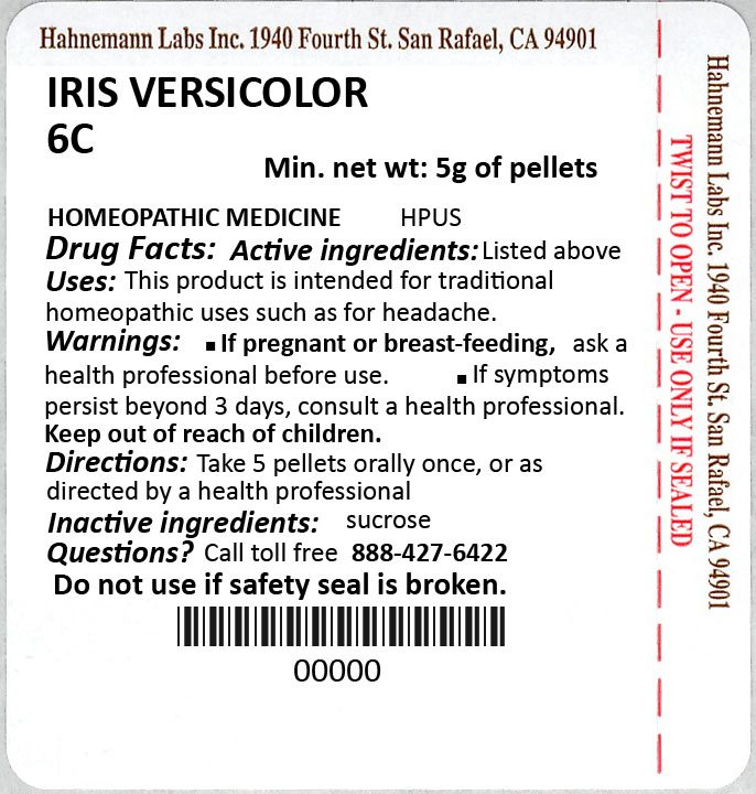Iris Versicolor 6C 5g
