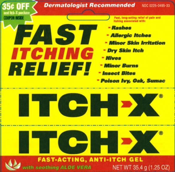 Itch-X Gel PDP