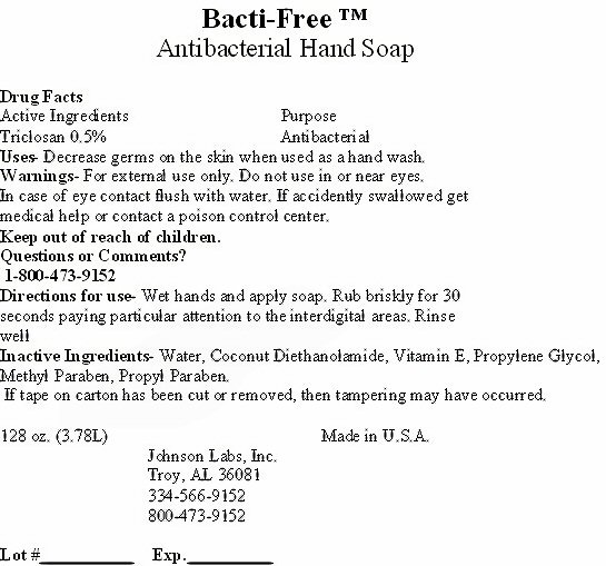 Bacti-free Tm Antibacterial Hand | Triclosan Liquid Breastfeeding