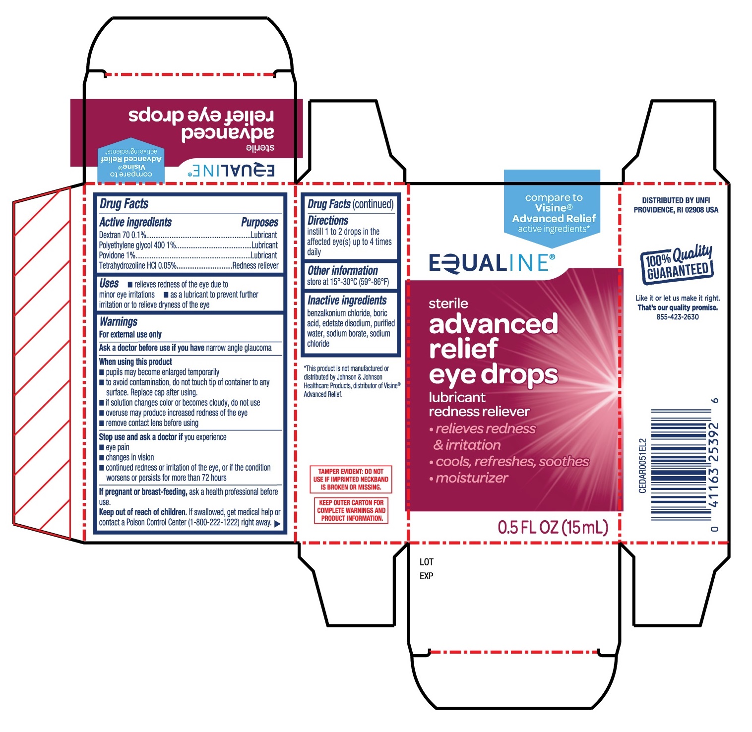 Equaline Advanced Relief Eye Drops