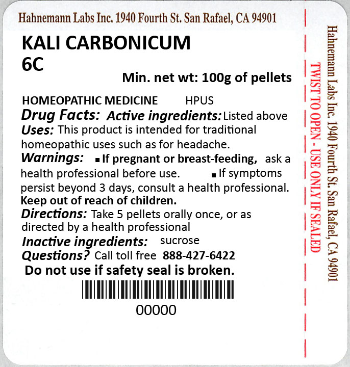 Kali Carbonicum 6C 100g