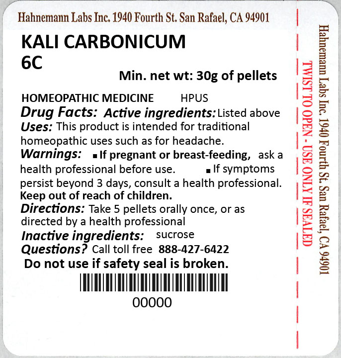 Kali Carbonicum 6C 30g