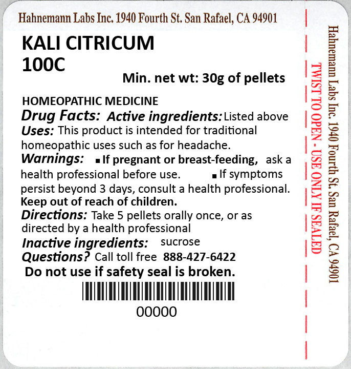 Kali Citricum 100C 30g