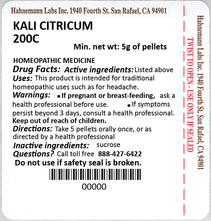 Kali Citricum 200C 5g
