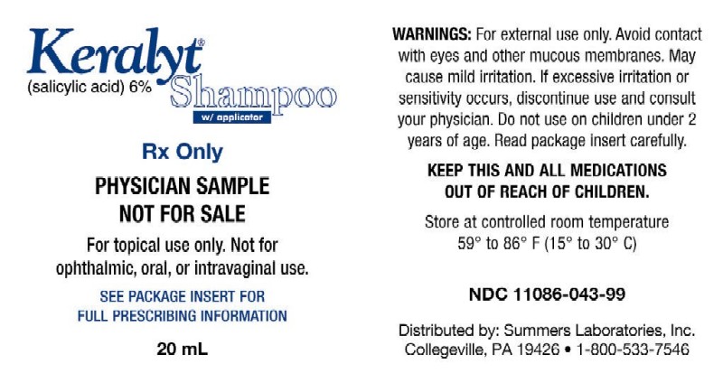 Keralyt Shampoo sample