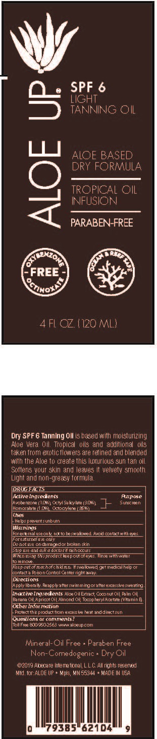 LBL_Aloe Up Light Tanning Oil SPF-6