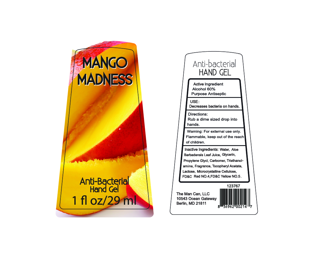 Anti-bacterial Hand Gel Mango Madness | Ethyl Alcohol Gel Breastfeeding