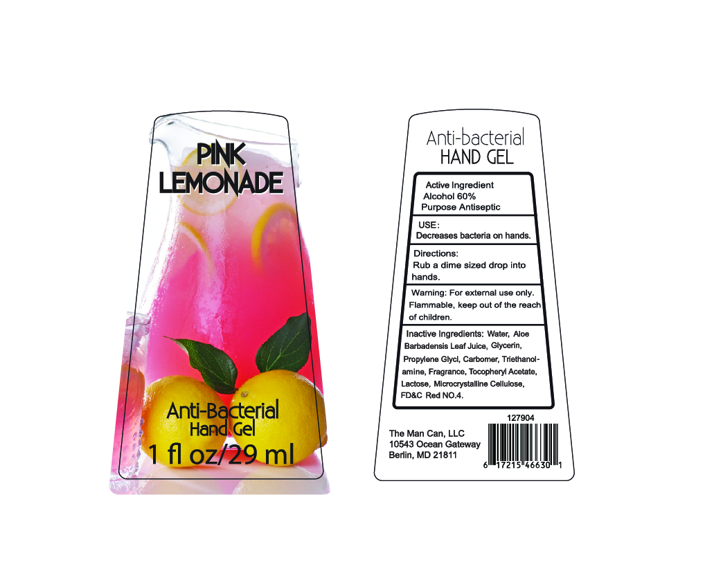 Anti-bacterial Hand Gel Pink Lemonade | Ethyl Alcohol Gel Breastfeeding