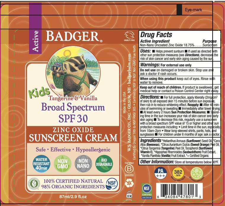 Badger Kids Spf 30 Sunscreen | Zinc Oxide Cream Breastfeeding