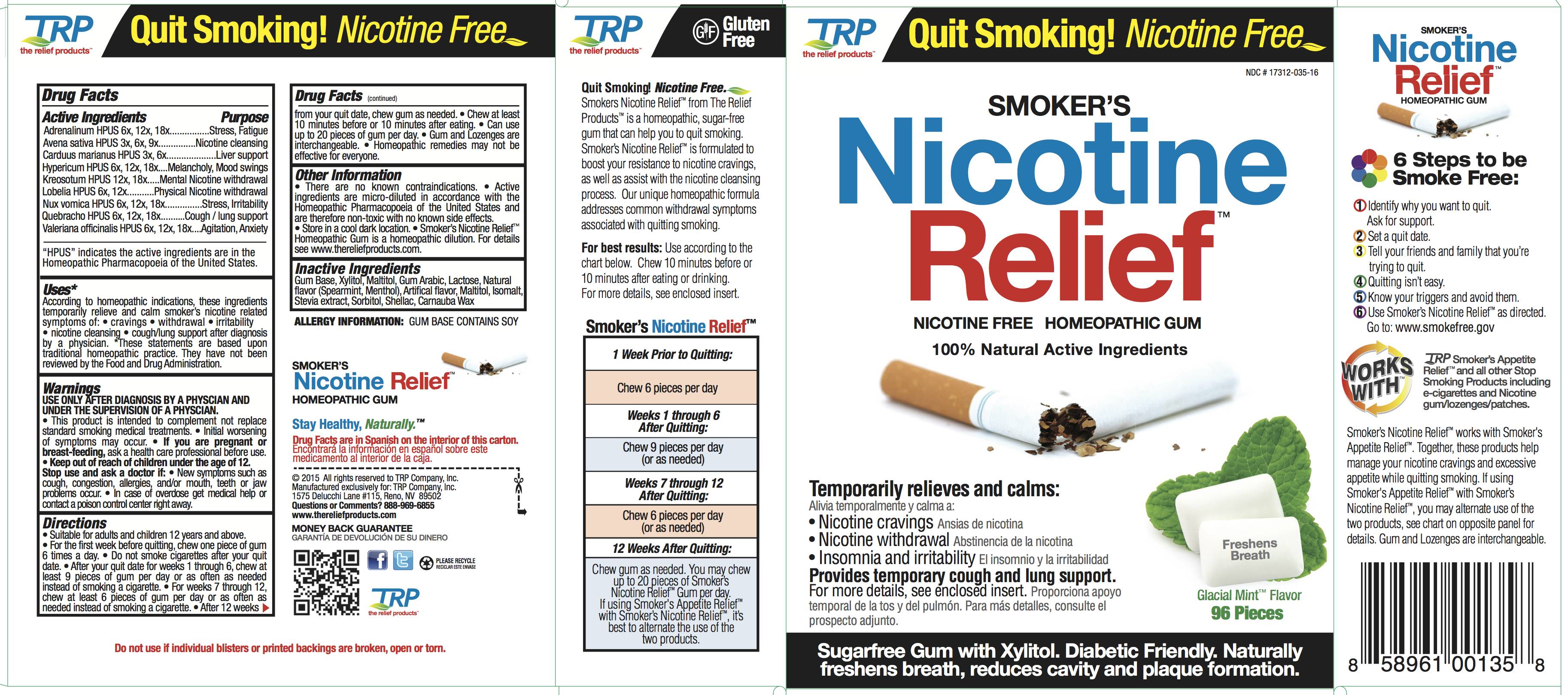 Smokers Nicotine Relief