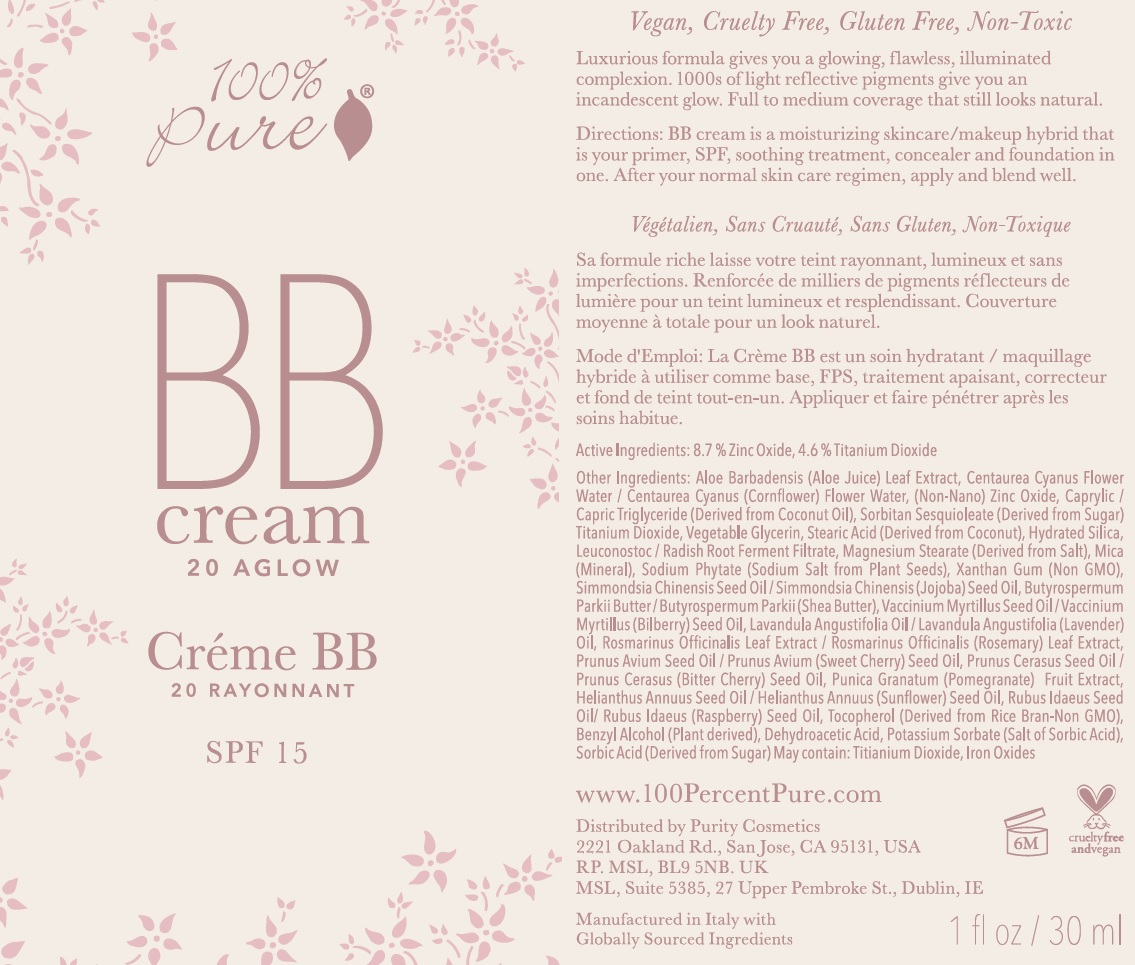 Bb Shade 20 Aglow Spf15 | Zinc Oxide, Titanium Dioxide Cream Breastfeeding
