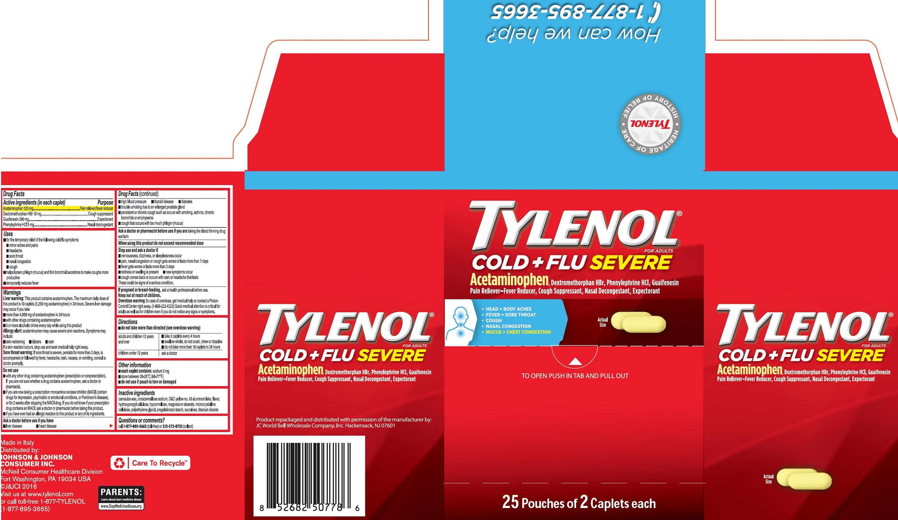Tylenol Cold Plus Flu Severe Breastfeeding