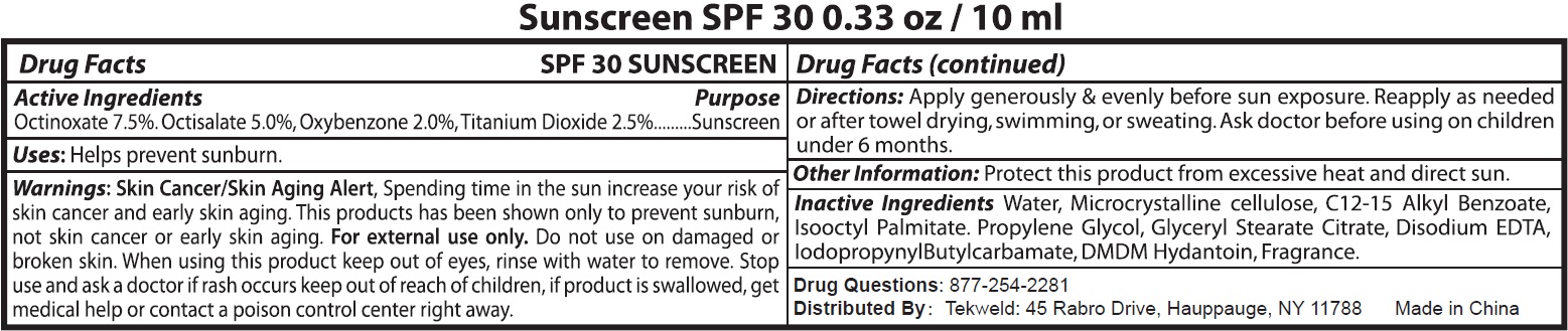 Spf 30 Sunscreen | Octinoxate, Octisalate, Oxybenzone, Titanium Dioxide Spray, Suspension while Breastfeeding
