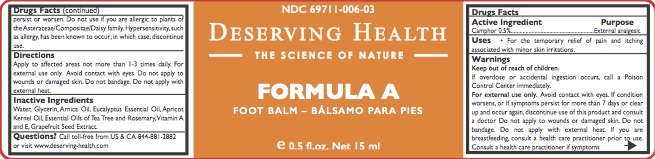 Formula A | Camphor 0.5% Cream while Breastfeeding